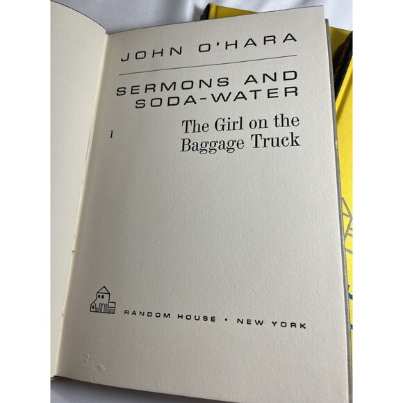 Sermons and Soda-Water 3 Book Box Set John O'Hara Slipcase 1960 Third Print - Picture 15 of 16